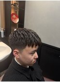アイロンパーマクロップスタイル