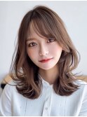 顔まわりレイヤーミディアム