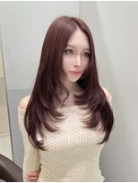 パルス ヨコハマ(PULSE yokohama)&nbsp;バブみレイヤー/ピンクベージュ/レイヤーカット