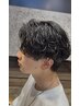 【大人清潔感男子!!】メンズカット+シャドウパーマ+眉wax¥20900