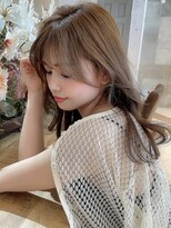 アミ 名古屋栄(amie)&nbsp;【amie】NAO 韓国風/ヨシンモリ/顔周りカット/ベージュカラー