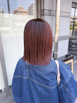 ミニム ヘアー(minim hair) 【minim×まは】オレンジブラウン