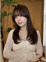 ファシー(faccie) ロング レイヤーカット