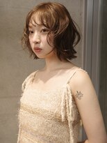 キャロルガーデンズ ボコカ 表参道(Carroll Gardens bococa)&nbsp;ボブ、ブリーチなしベージュ