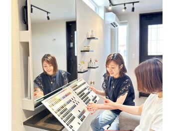 マメ(MAME)の写真/お悩みに合わせて提案する丁寧なケアで、自宅でも再現しやすい美しさを♪