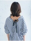 旬のほつれ質感×大人ミディアム