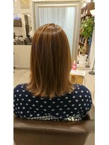 ウィービーパセリ atre川越店(WE BE PARSLEY) ベージュハイライトカラー♪【担当 木村沙織】