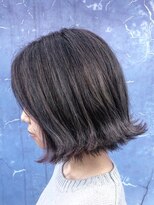 ヘアービタール(HAIR BETAER)&nbsp;【HAIR BETAER】猪田 卓宏：グレージュ外ハネスタイル