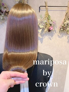 マリポーサ バイ クラウン(mariposa by crown) 髪質改善カラー