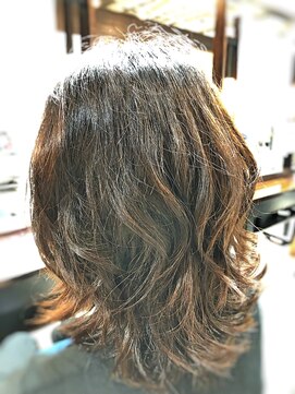 キャン 温品店(CAN) 【CAN】大人気☆大人キレイなセミロングスタイル