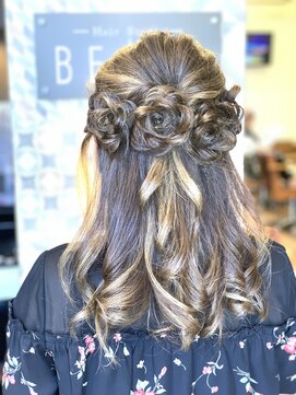 ヘアースタジオ ビームス 西江井ヶ島店(Hair Studio BEAMS) お呼ばれヘアー