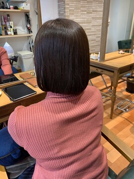 ルッカランス 王子店(Lucca Lance) 11月　ボブヘア　ルッカランス　RIE