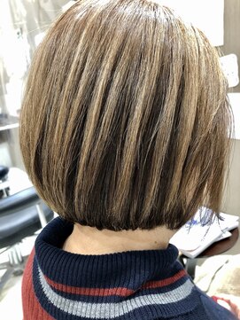 ロンロンシャ 都ホテル店(RONRONCHAT) 60代×☆大人ガーリー小顔ショートボブ☆