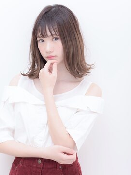 アンブル リュクス 池袋(amble luxe) 前髪/くびれ/イヤリングカラー/イメチェン/ラベンダーカラー