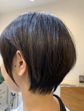 ヘアコレクション アンジュ(Hair collection Unge) マッシュショートボブ　　名駅店