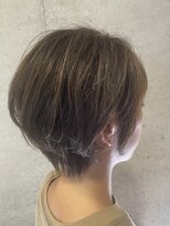 アミークス(amicus)&nbsp;【amicus】yuka style フェザーバング×ミルクティーベージュ