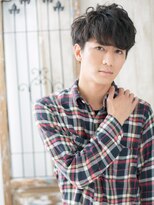 モッズヘアメン 札幌月寒店(mod's hair men) ≪mod's men≫ニュアンスパーマで好感度◎ツーブロックマッシュb