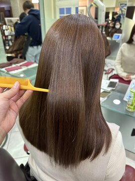 アース 高田馬場店(HAIR&MAKE EARTH) 艶々ココアカラー