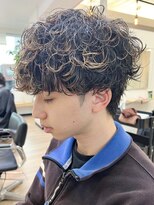 ウェイビーエフティフィフス 横浜西口(WAVEY ft.fifth) 無造作パーマ波巻きパーマ波巻きスパイラルパーマツーブロック