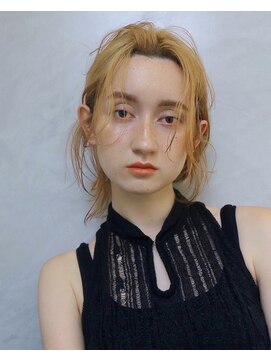 シアン(SYAN) ほつれおだんごアレンジ【shiho】