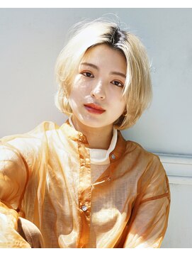 ルク(RUKU) 大人可愛い２０代３０代４０代ハイトーンショート