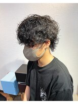 バイコーリング(By THE CALLiiiNG)&nbsp;マッシュウルフ×パーマ