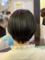 フレンズ 環状通東店(friend's)&nbsp;セシルカット　ブルーブラック　20代　マッシュショート　7