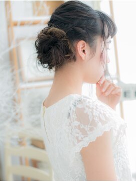 モッズヘア 越谷(mod's hair) 大人かわいい黒髪抜け感ルーズアップアレンジc5越谷20代30代40代