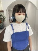 インナーカラー グリーン
