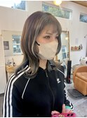 グレージュ~フェイスフレーミング
