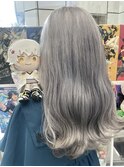 刀剣乱舞 鶴丸国永 シルバー グレーベージュ ホワイトベージュ