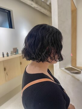 ニール シトロン 名古屋 伏見 丸の内(NEELU citron) 【Neelu_citrin_hachi】楽ちんパーマ×ミニボブ