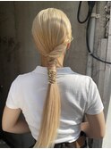 ローポニーテール