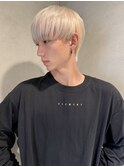 ベリーショート/ダークアッシュ/ニュアンスパーマ/韓国マッシュ