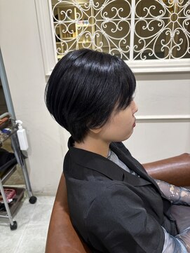 フレーム へアアンドトリートメント 天王寺北口店(FRAME) ブルーブラック