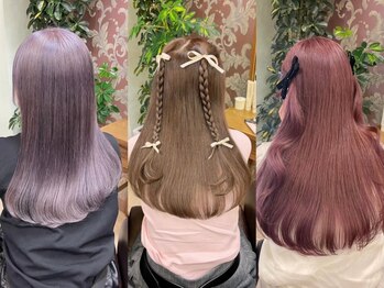 アクシス ナゴヤ(AXIS NAGOYA)の写真/【名駅/名古屋】熟練の技術で"トレンド×透明感"を叶える◇抜け感のある韓国風カラーで周りと差がつく♪