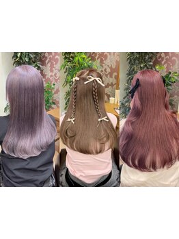 【名駅/名古屋】熟練の技術で"トレンド×透明感"を叶える◇抜け感のある韓国風カラーで周りと差がつく♪