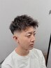 スキンフェードカット　<理容室>[メンズ/新宿]