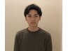 【メンズ限定】似合わせカット+パーマ+ヘッドスパ ￥12100