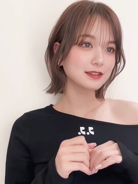 ゴカン バイ ジル ブラン 名古屋(Gokan by JIL BLAN) ハイライトバレイヤージュダブルカラーボブカット30代40代