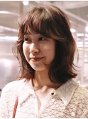 【メイ　style】 ミディアムボブ