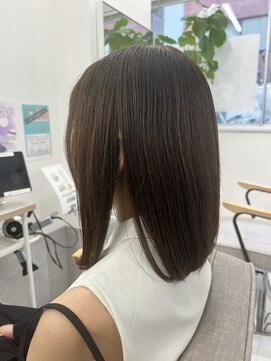 ミエル ヘア 新宿(miel hair) トステア艶カラー/オリーブカラー【新宿】
