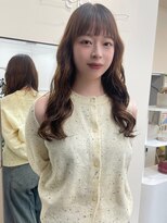 チーカ(chica)&nbsp;コテ巻き風パーマ　名古屋デジタルパーマ