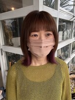 ジーナ フォー ヘアー(Gina for hair)&nbsp;裾カラーウルフ