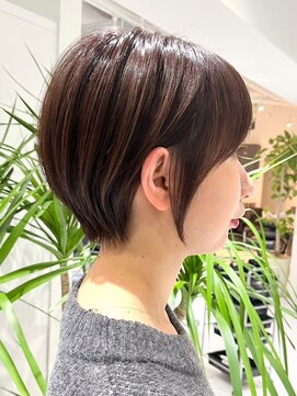 ヘアーサロングランデ(HAIR SALON GRANDE) ハイライトカラーミルクティーベージュレイヤーカット