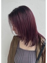 ジュエ ヘアー デザイン(Jue hair design)&nbsp;レッドカラー/ボルドー/フェイスレイヤー/20代/30代/三河/知立