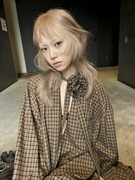 ペレ アネックス 大阪梅田茶屋町店(PELE ANNEX) ホワイトグレージュ/デジタルパーマ/フェザーパーマ/梅田