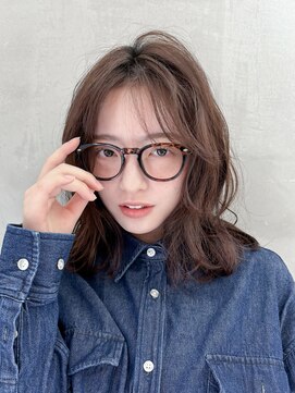 ロンドグロワール 大宮(Lond Gloire) 暗めカラー/レイヤーカット/マロンベージュ/くすみベージュ/大宮