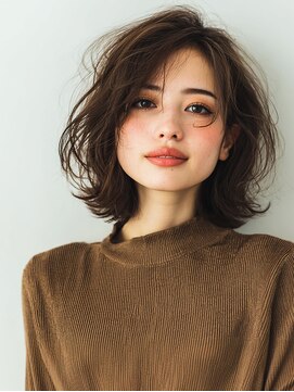 ヒマル 学芸大学(Himaru) 大人女性/ヘアセット/ボブルフ/ネビージュ/小顔/レイヤー