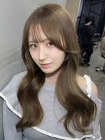 ジーナ 池袋(Zina) ヘーゼルベージュ/ベージュカラー/ブリーチなし/髪質改善/池袋